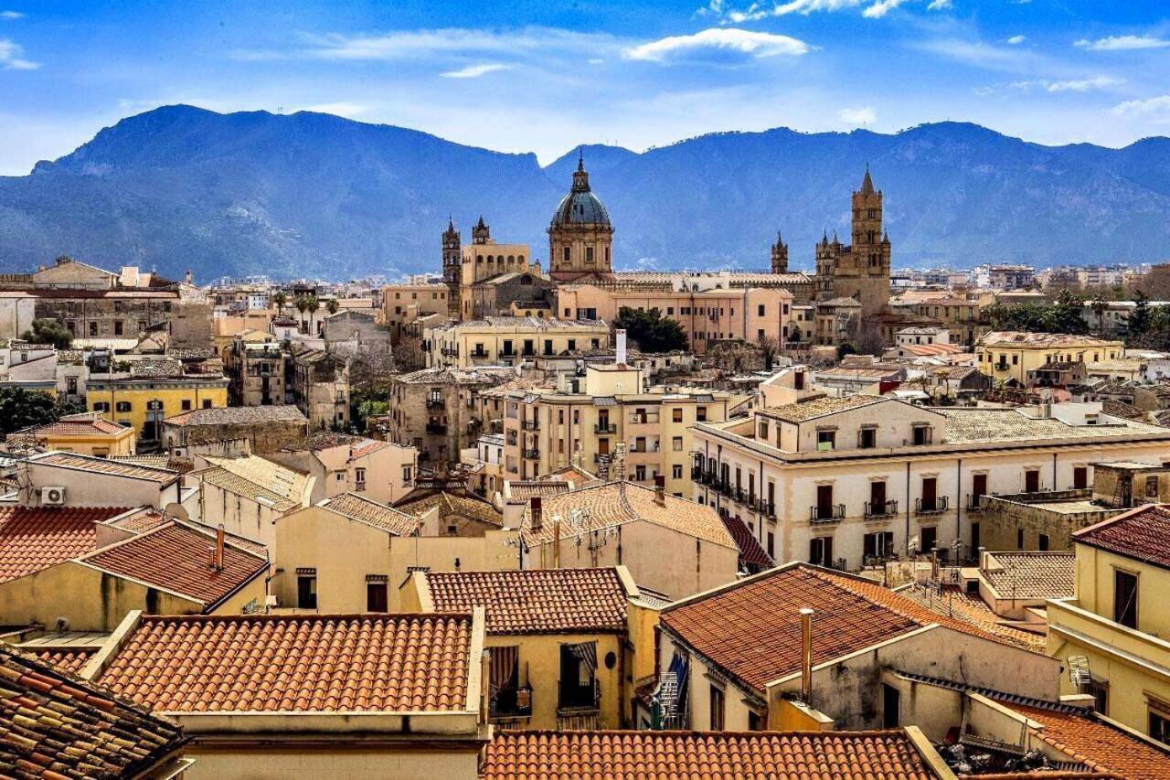 Ferienwohnung La Terrazza Di Massimo Palermo Exterior foto