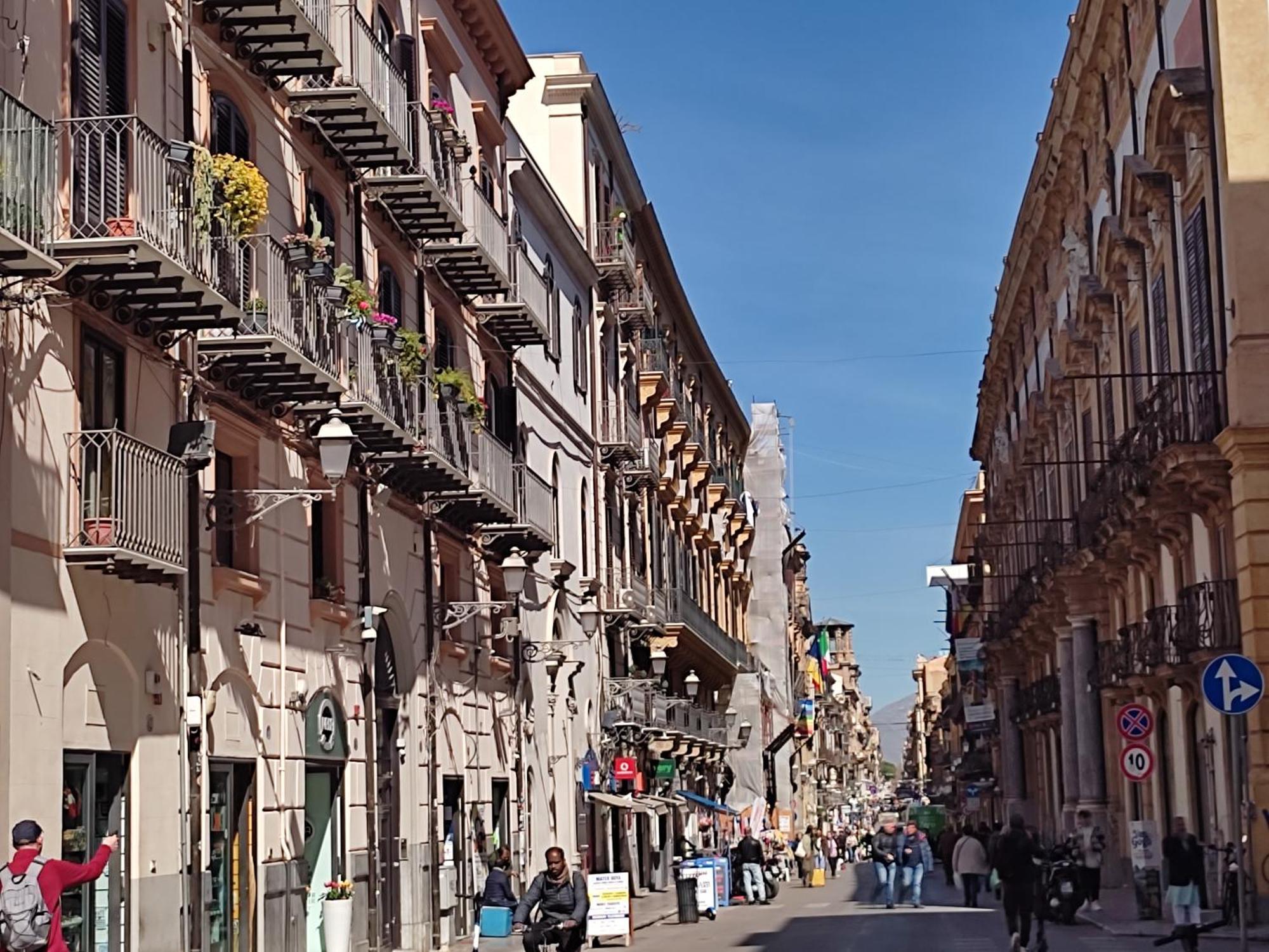 Ferienwohnung La Terrazza Di Massimo Palermo Exterior foto