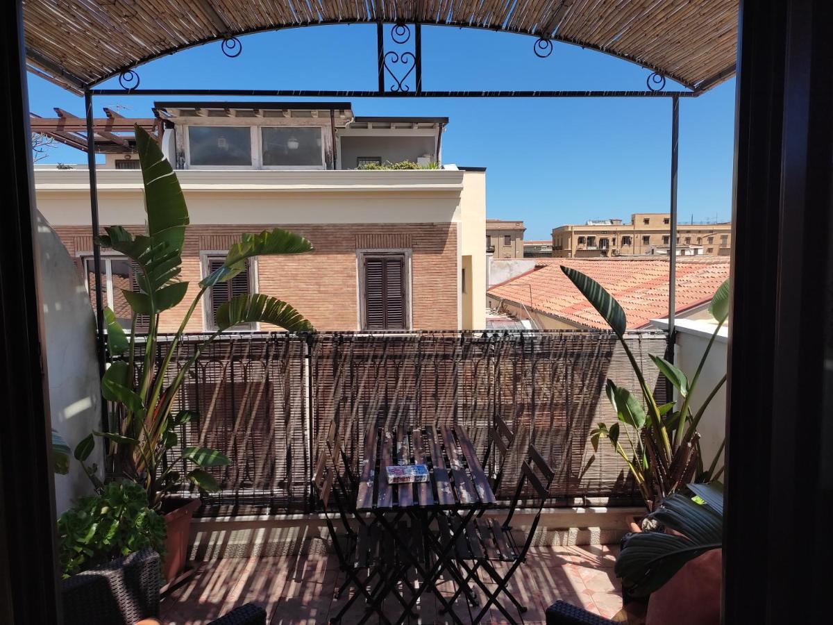 Ferienwohnung La Terrazza Di Massimo Palermo Exterior foto